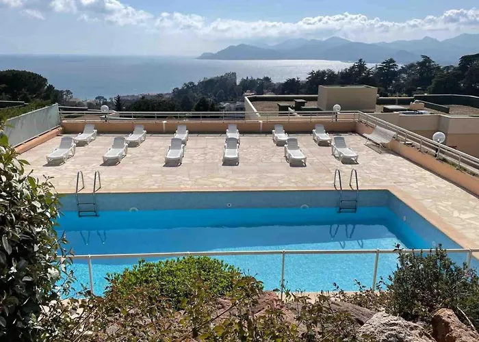 Apartman Le Seaview - Calm - Pool - Farniente - Sea View Cannes